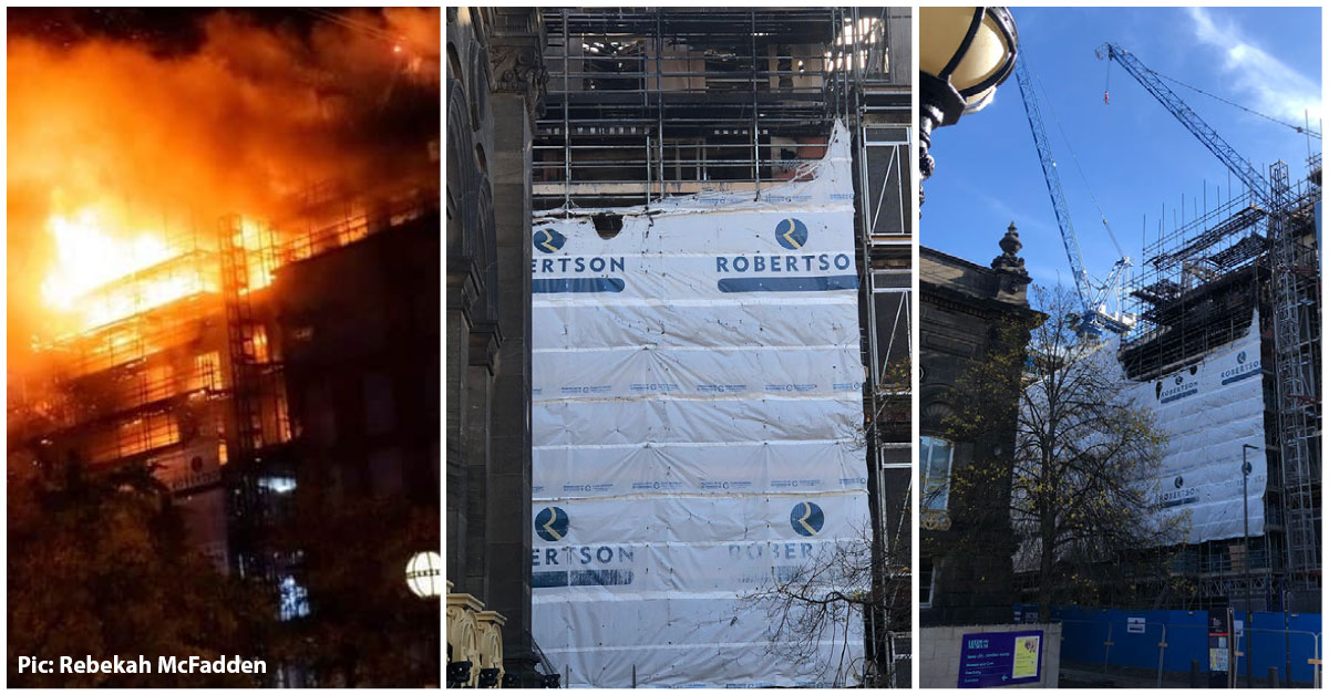 City centre blaze demonstrates value of flame-retardant sheeting Featured Image