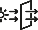 Good light transmission  icon