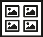 Ideal for repeat logos  icon