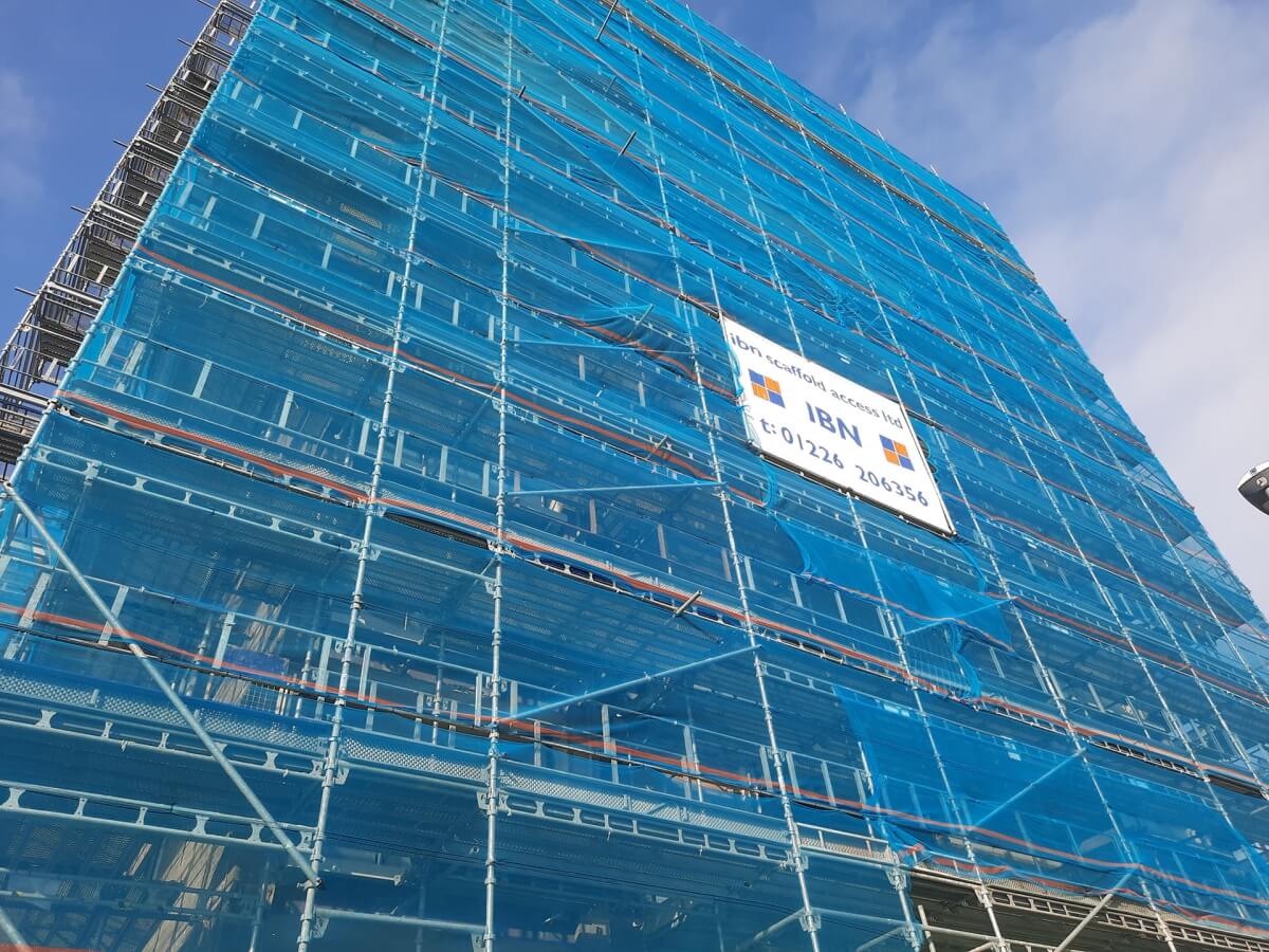 ITP supplies two flame-retardant scaffold solutions for high-rise refurbishment Featured Image