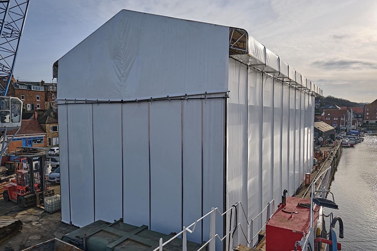 ITP sheeting brought on board for boat building project Featured Image