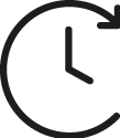 Fast turnaround  icon