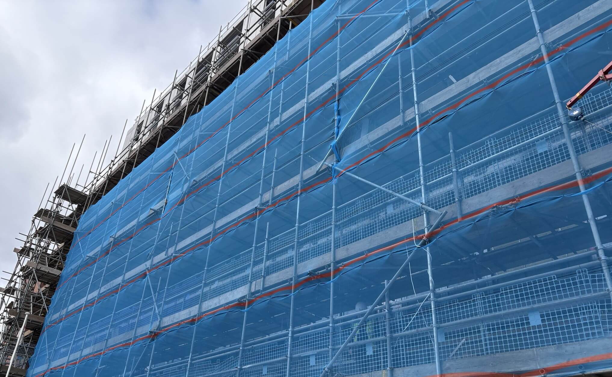 ITP supplies flame-retardant debris netting for £21m residential project Featured Image